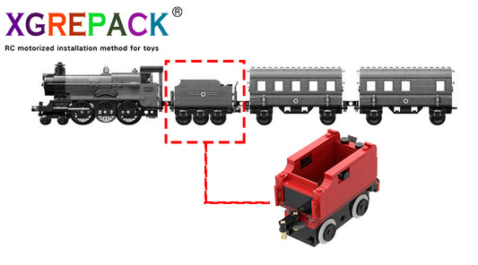 XGREPACK RC Motor Motorized Installation Instructions for LEGO 76423 Harry Potter Train