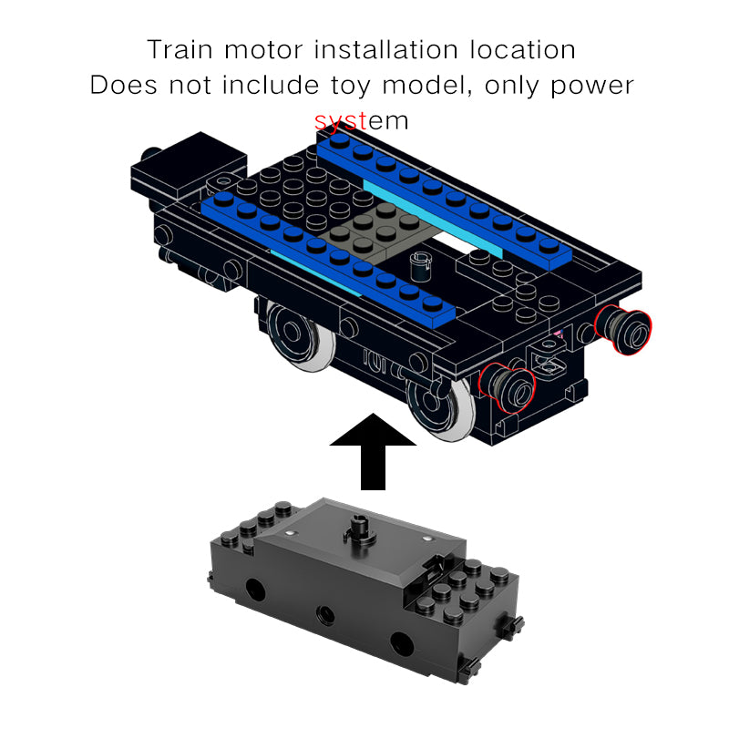 Motorized Motor for Lego 21344 - The Orient Express Train - Does not Include Toy Model,MOC Motor System only