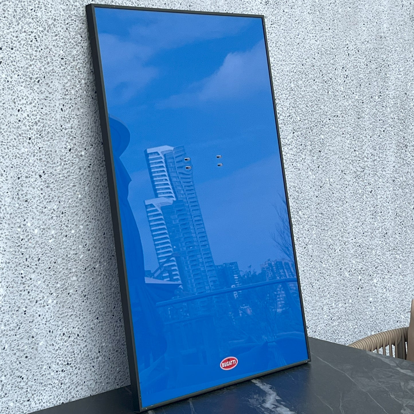 Display Wallboard for LEGO Technic Bugatti Chiron 42083,Adult Collectibles for Lego Car Wall Mount Building Blocks,Great for Lego Lovers (Only Display Wallboard)