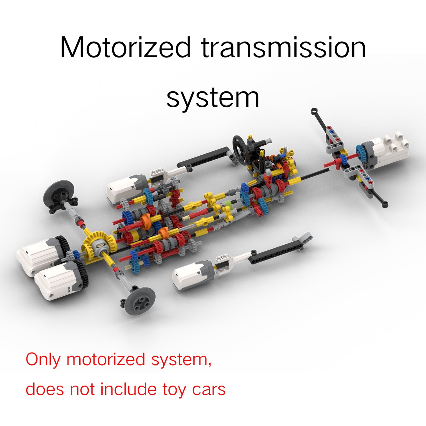 Motorized Motor for Lego 42143 Ferrari Daytona SP3 - Does not Include Toy Model,MOC Motor System only