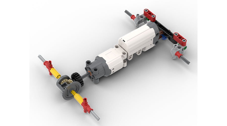 XGREPACK RC Motor Motorized Installation Instructions for LEGO  42153 NASCAR® Next Gen Chevrolet Camaro ZL1