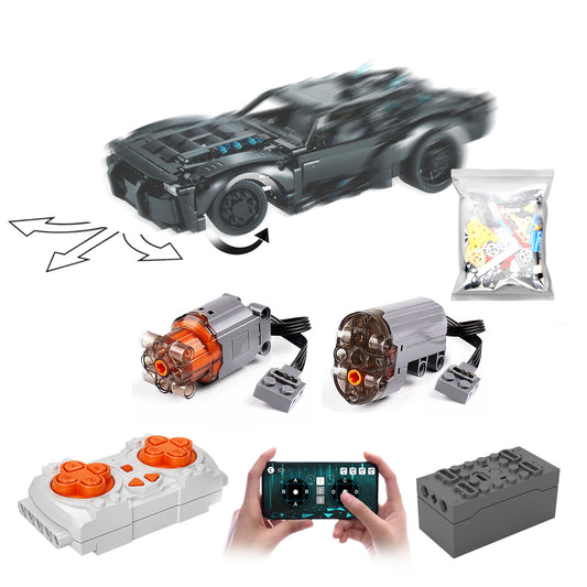 Motorized Motor for Lego Technic The Batman – Batmobile 42127 - Does not Include Toy Model,MOC Motor System only (42127-Motorized)