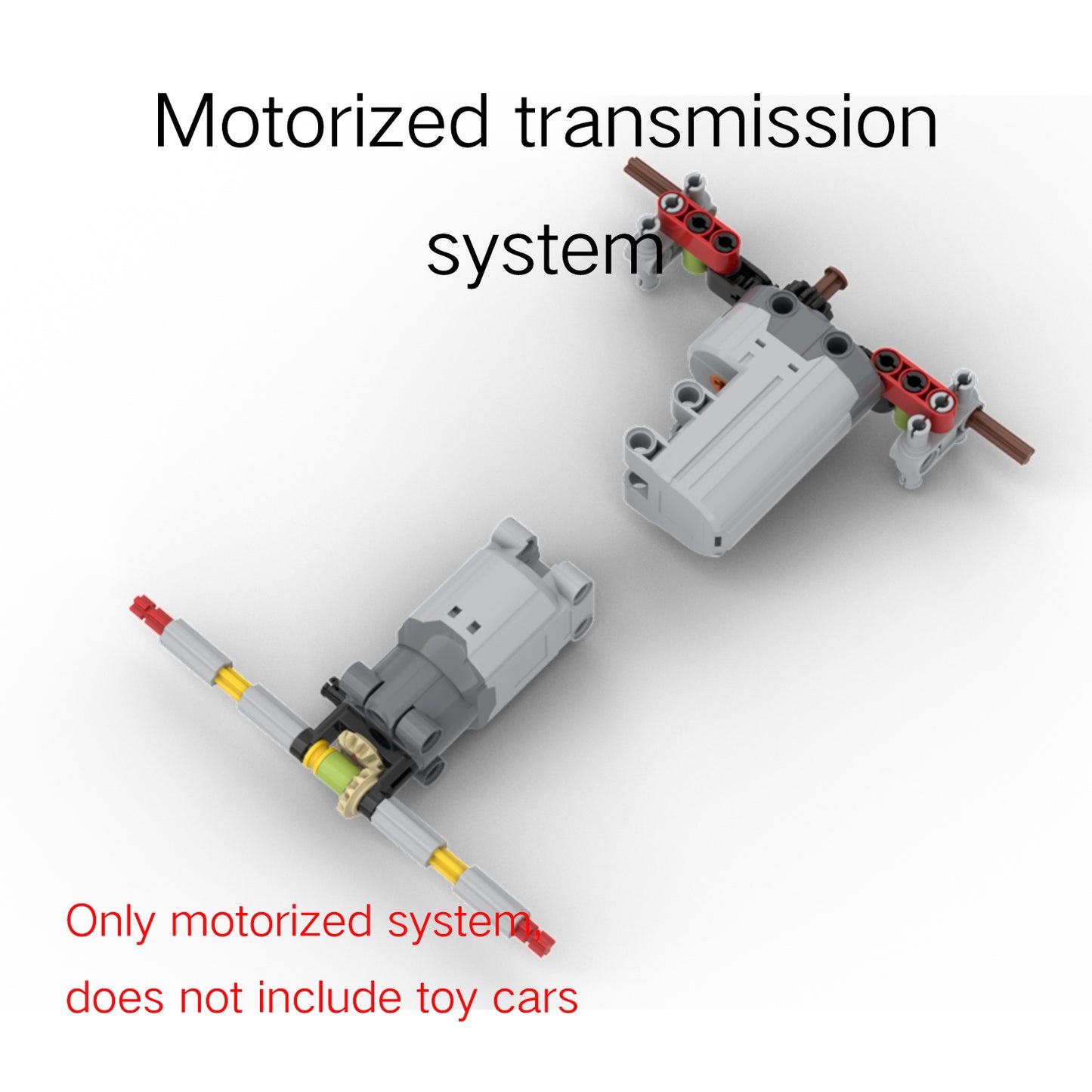 Motorized Motor for Lego Technic 42161 Lamborghini Huracán Tecnica Advanced Sports Car - Does not Include Toy Model,MOC Motor System only (42161-Motorized)