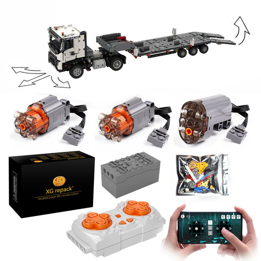 XGREPACK Remote Control Motor Kit for Lego 42175 Volvo FMX Truck & EC230 Electric Excavator Kit (Motor)