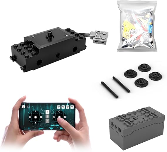 Motorized Motor for Lego 76423 Harry Potter Hogwarts Express & Hogsmeade Station - Does not Include Toy Model,MOC Motor System only