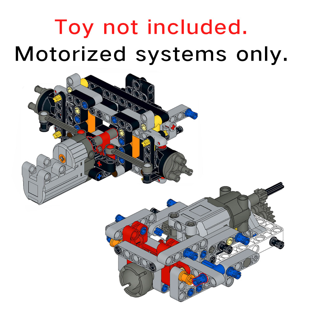 Motorized Motor for Lego 42126 Ford F-150 Raptor - Does not Include Toy Model,MOC Motor System only